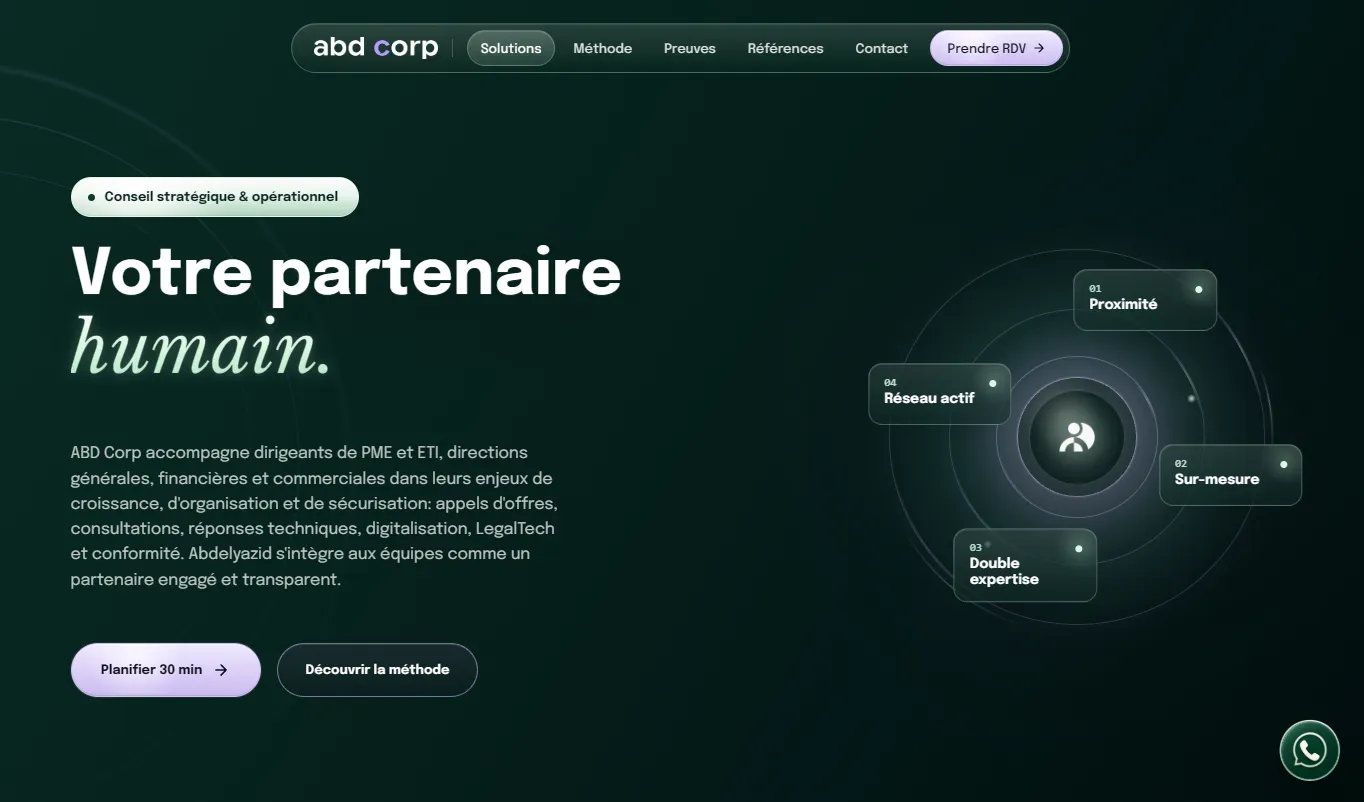 Aperçu du projet ABD Corp