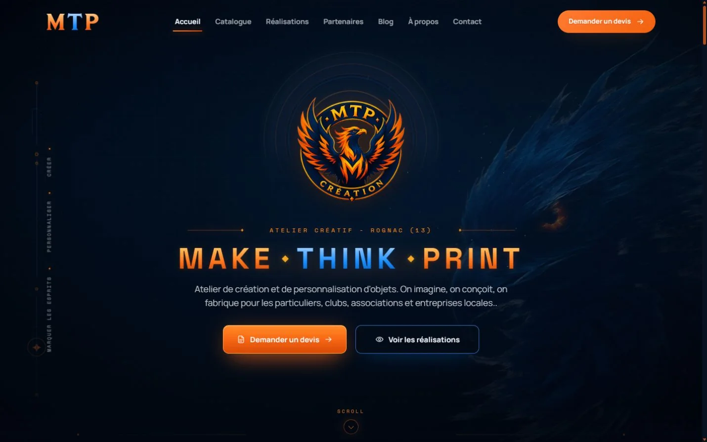 Accueil : atelier créatif de Rognac et univers « Make, Think, Print »